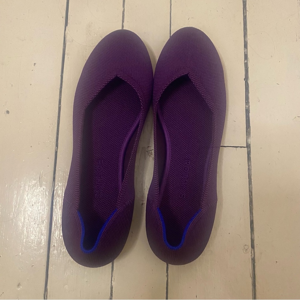 Rothy's Deep Purple Flats